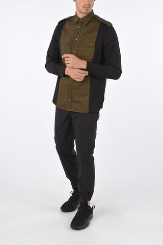 Two Tone Shirt SLIM FIT with 2 Pockets