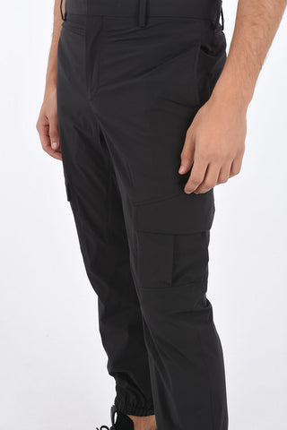 Pantaloni Utility con Elastico alla Caviglia