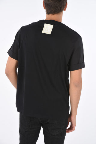 Patch Pocket Slim Fit LOGO NO LOGO Crew-Neck T-Shirt