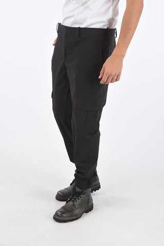 Pantaloni Utility con Elastico alla Caviglia