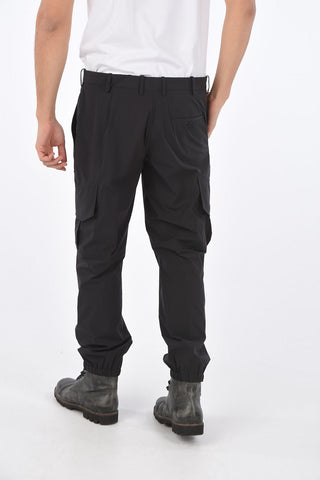 Pantaloni Utility con Elastico alla Caviglia