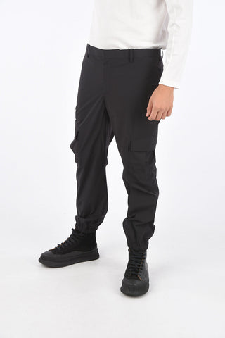 Pantaloni Utility con Elastico alla Caviglia
