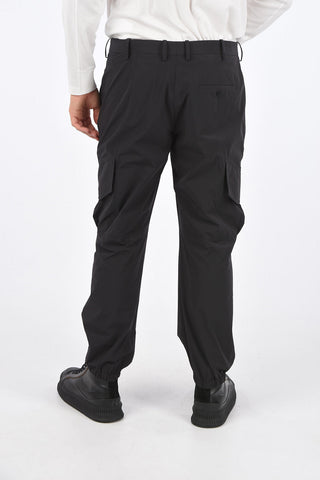 Pantaloni Utility con Elastico alla Caviglia