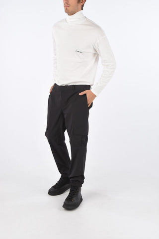 Pantaloni Utility con Elastico alla Caviglia