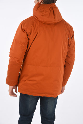 Zip closure Down Jacket with hood