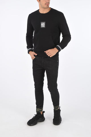 Front Pocket LOGO NO LOGO Sweatshirt