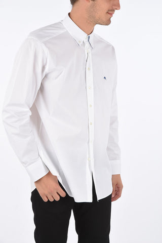 Camicia Button-Down in cotone Stretch