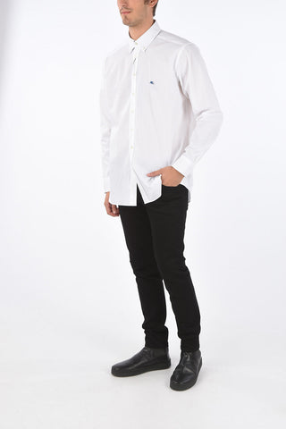 Camicia Button-Down in cotone Stretch