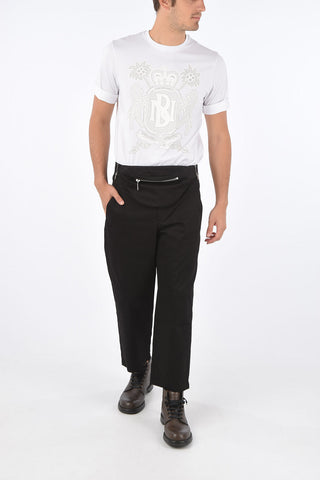 Pantaloni Cropped con Marsupio Removibile