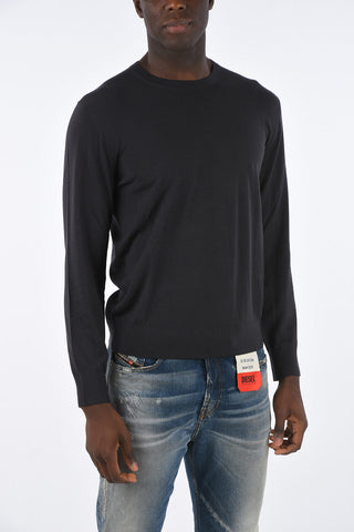 ZZEGNA Wool Crew-Neck Sweater
