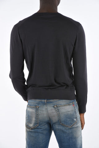 ZZEGNA Wool Crew-Neck Sweater