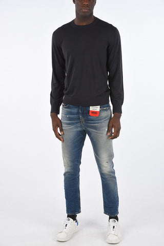 ZZEGNA Wool Crew-Neck Sweater