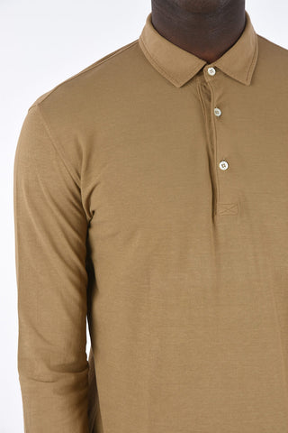 Long Sleeve OPERA Polo Collar T-Shirt