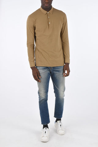 Long Sleeve OPERA Polo Collar T-Shirt