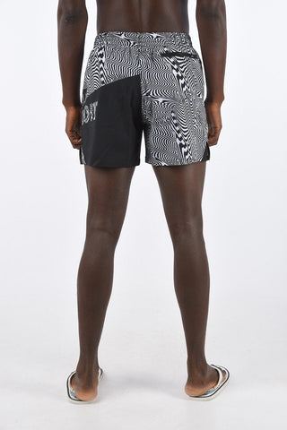 Costume da Bagno Boxer Zebrato