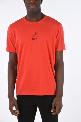 T-shirt Girocollo Stampata