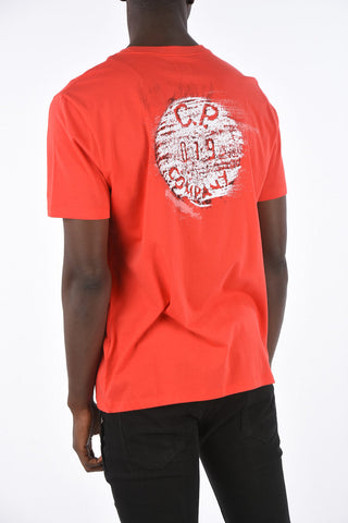 T-shirt Girocollo Stampata