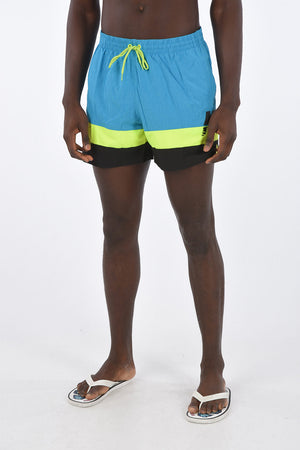 Logo-Print Boxer Swim Briefs