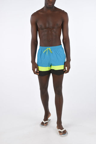 Logo-Print Boxer Swim Briefs