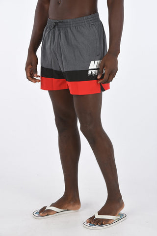 Costume da Bagno Boxer Stampa Logo