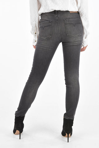 COLLECTION Skinny Fit Jeans with Jewel Details