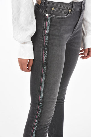 COLLECTION Jeans Skinny Fit con Dettagli Gioiello