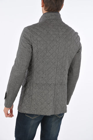 ID OUTDOOR Wool and Cashmere Padded Jacket