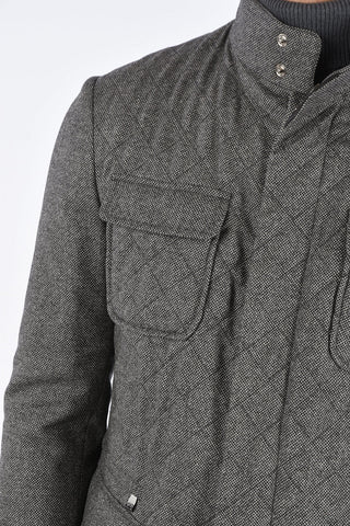 ID OUTDOOR Wool and Cashmere Padded Jacket