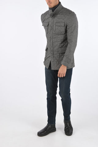 ID OUTDOOR Wool and Cashmere Padded Jacket