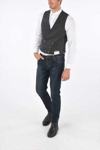 Gilet Doppiopetto CEREMONY ACADEMY in Lana Vergine Extrafine