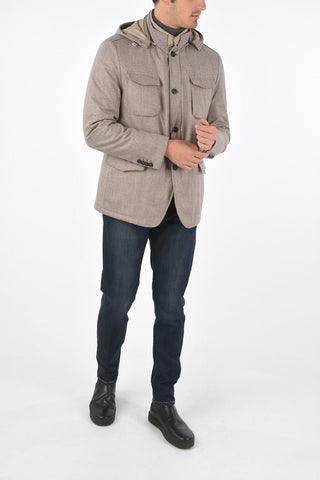 ID OUTDOOR Utility Jacket with Detachable Inner Vest