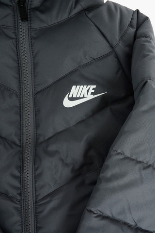 Logo Printed Puffer