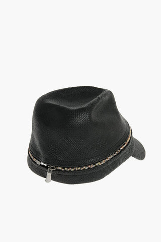 Braided Cap with Zip