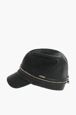 Braided Cap with Zip