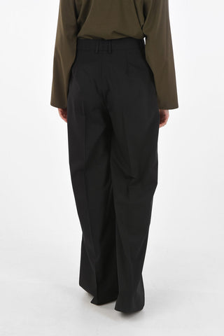 wool palazzo pants