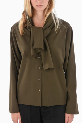 Blusa MUFFLER tie neck