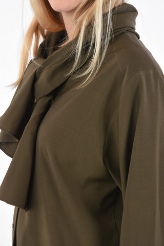 Blusa MUFFLER tie neck