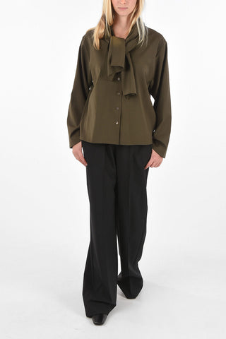 Blusa MUFFLER tie neck