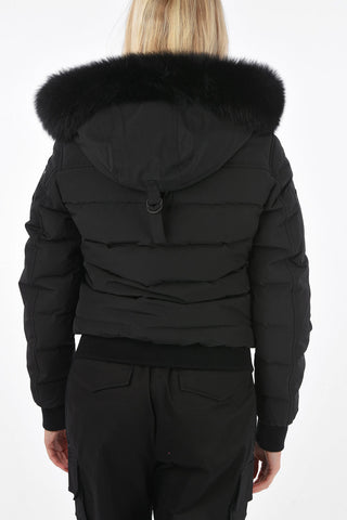 removable hood LADRIERE down jacket