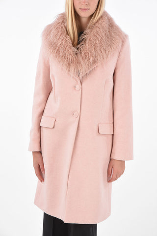 BE coat with eco fur