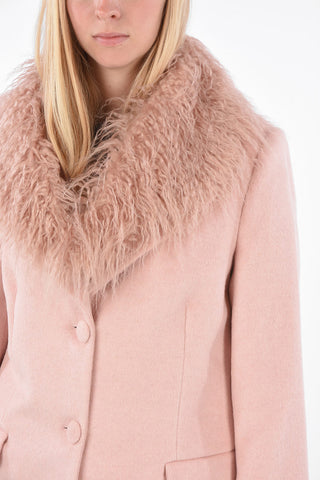 BE coat with eco fur