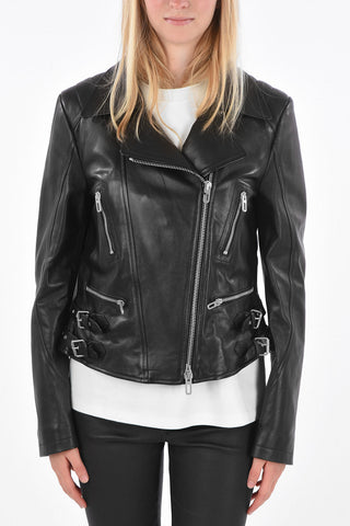 Leather 4 Pocket Biker Jacket