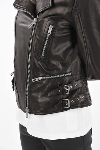 Leather 4 Pocket Biker Jacket