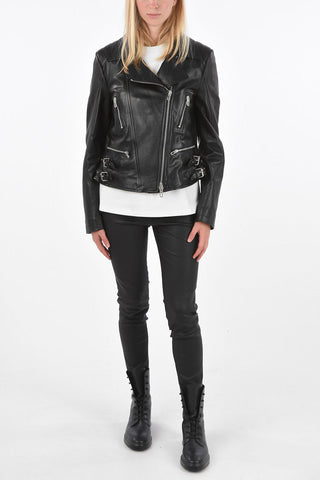 Leather 4 Pocket Biker Jacket