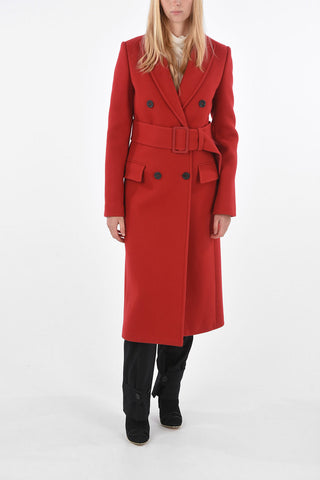 Double Breasted Coat with Belt