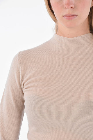 Maglia Crochet in Lana Merino Extrafine 