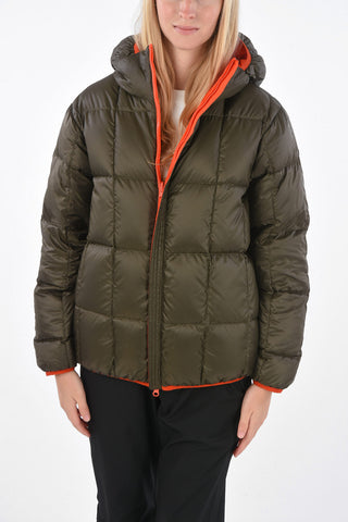 Reversible Oversized CUPCAKE Down Jacket with Hood