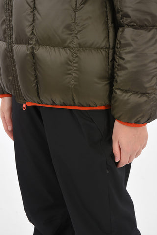 Reversible Oversized CUPCAKE Down Jacket with Hood