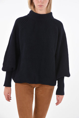 Extrafine Merino Wool And Cashmere Turtle-Neck Sweater
