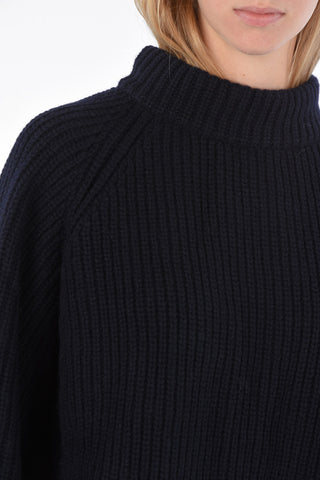 Extrafine Merino Wool And Cashmere Turtle-Neck Sweater